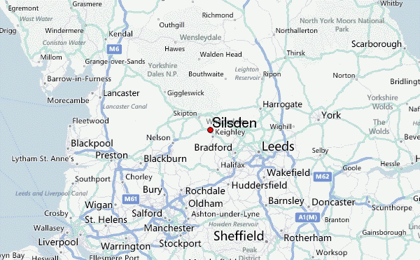 Location Map to Silseden for https://siglesdene-cottage.co.uk