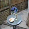 Patio table to the cottage rental - siglsdene cottage